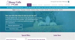 Desktop Screenshot of housecallsforcats.com