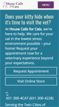 Mobile Screenshot of housecallsforcats.com